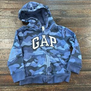 GAP 3T Zip Up Hoodie Sweatshirt
